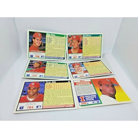 Lot of 6 Score 91 Baseball Cards Rookie Prospect 1st Round Draft Picks Bundle - Picture 2 of 9